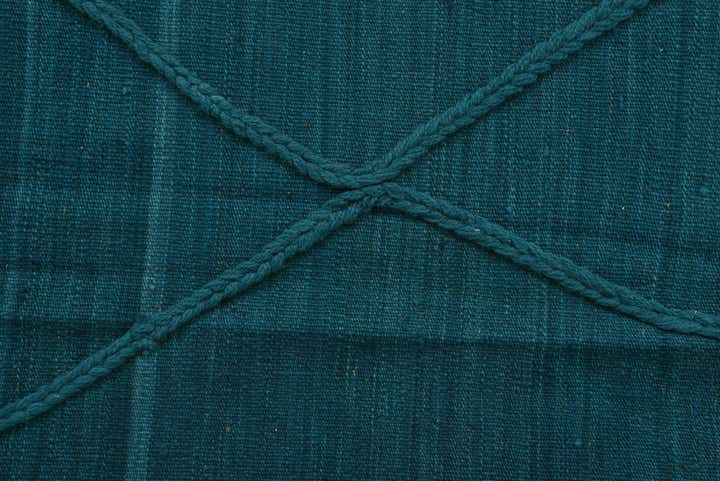 6' 6 x 10' Hand Knotted Moroccan Wool Rug