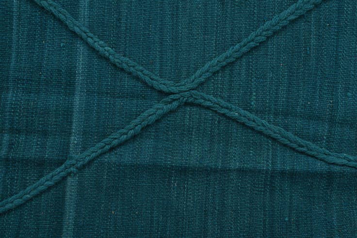 Detail image of 6' 6 x 10' Hand Knotted Moroccan Wool Rug