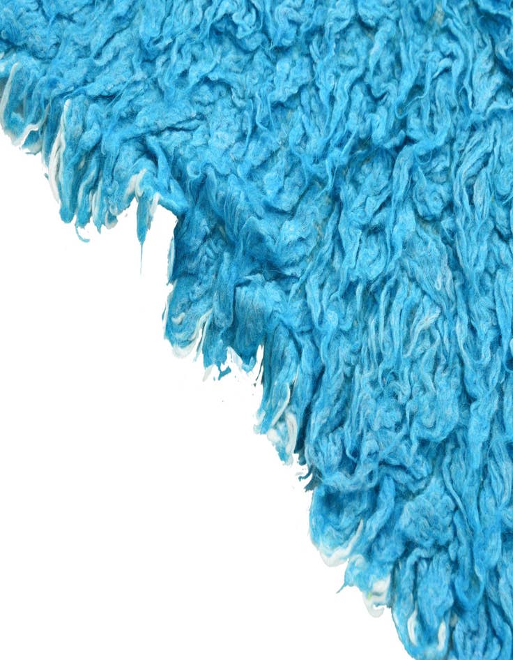 Detail image of 3' x 5' 3  Hand Knotted Moroccan Wool Rug