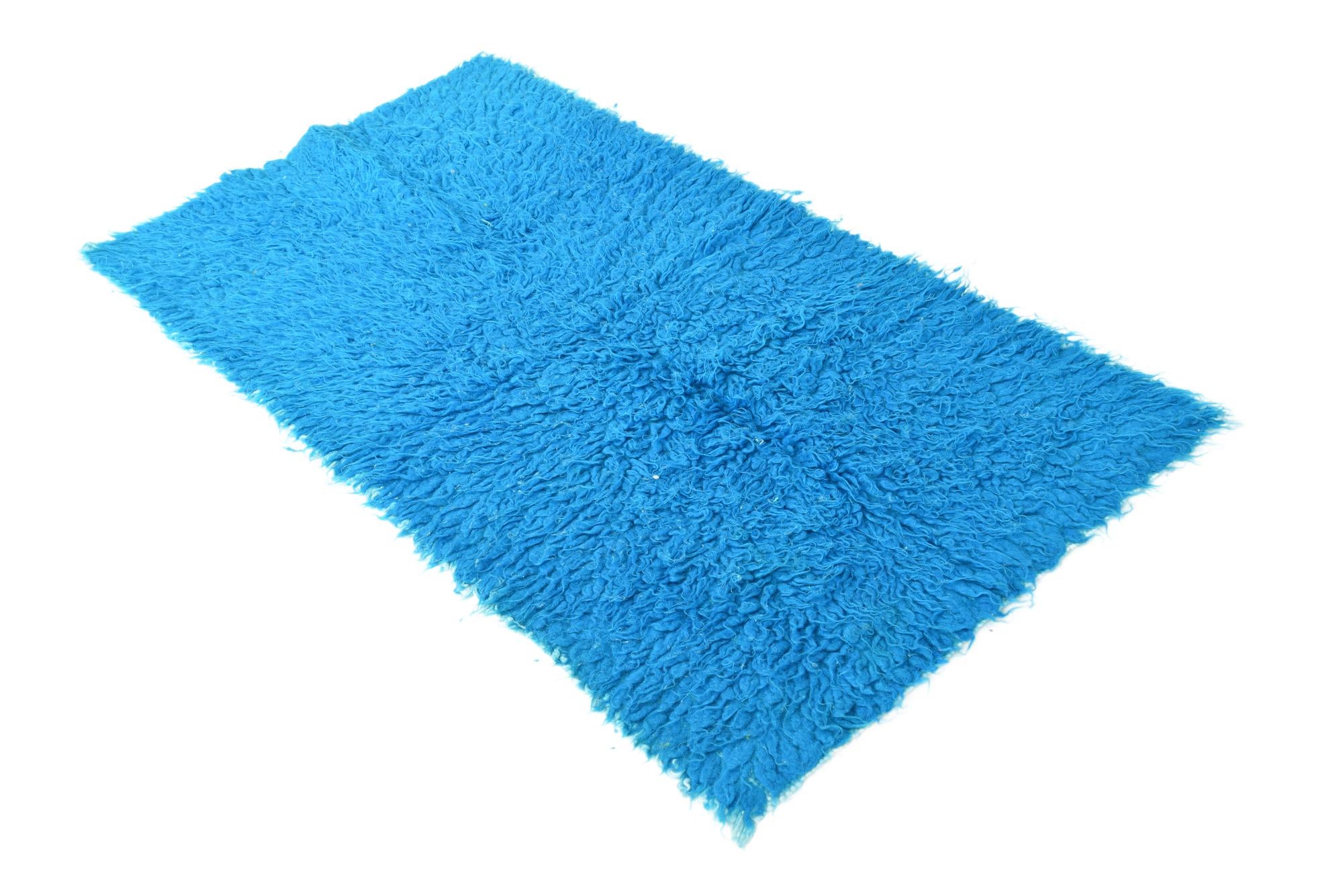 2' 5 x 4' 6 Hand Knotted Moroccan Wool Rug
