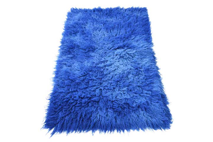 2' 4 x 4' 4 Hand Knotted Moroccan Wool Rug