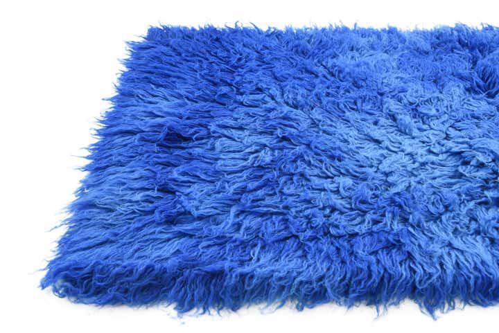 2' 4 x 4' 4 Hand Knotted Moroccan Wool Rug