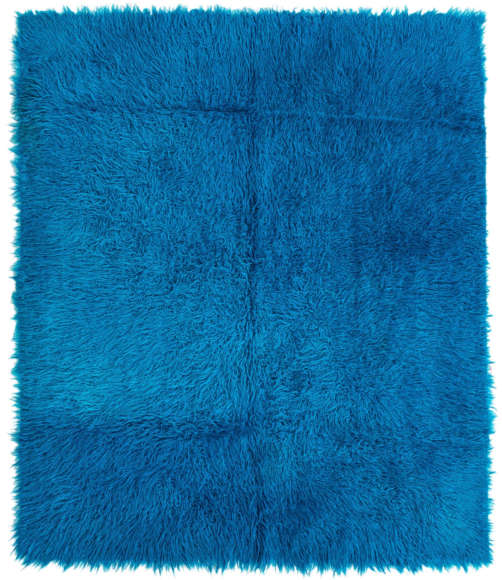 5' 7 x 6' 5 Hand Knotted Moroccan Wool Rug