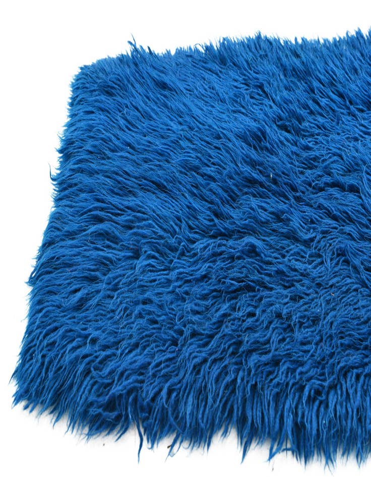 Detail image of 2' x 3' 8 Hand Knotted Moroccan Wool Rug