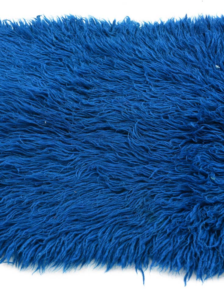 Detail image of 2' x 3' 8 Hand Knotted Moroccan Wool Rug