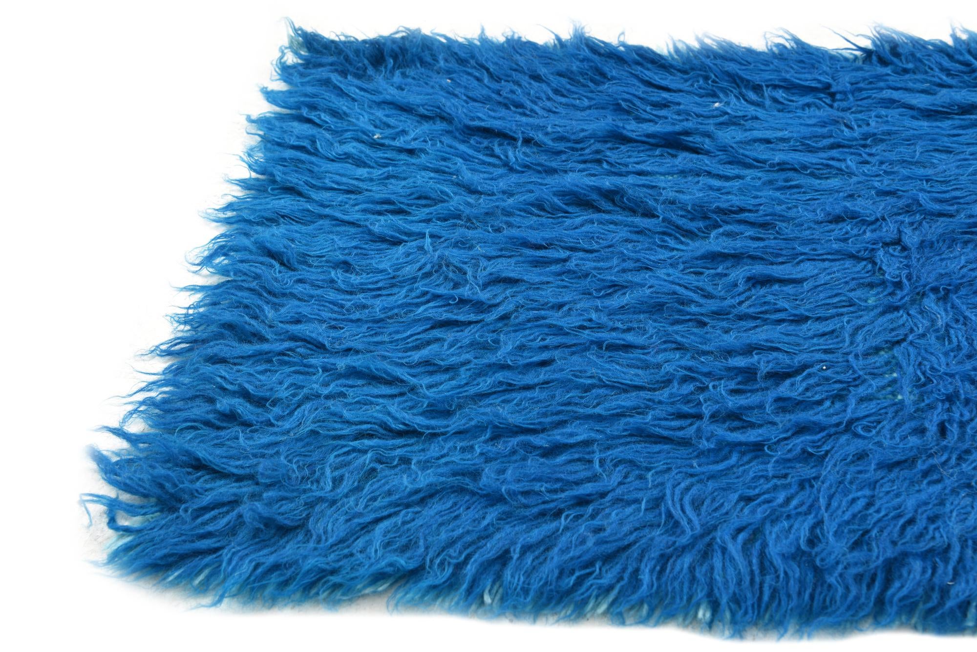 2' x 3' 7 Hand Knotted Moroccan Wool Rug