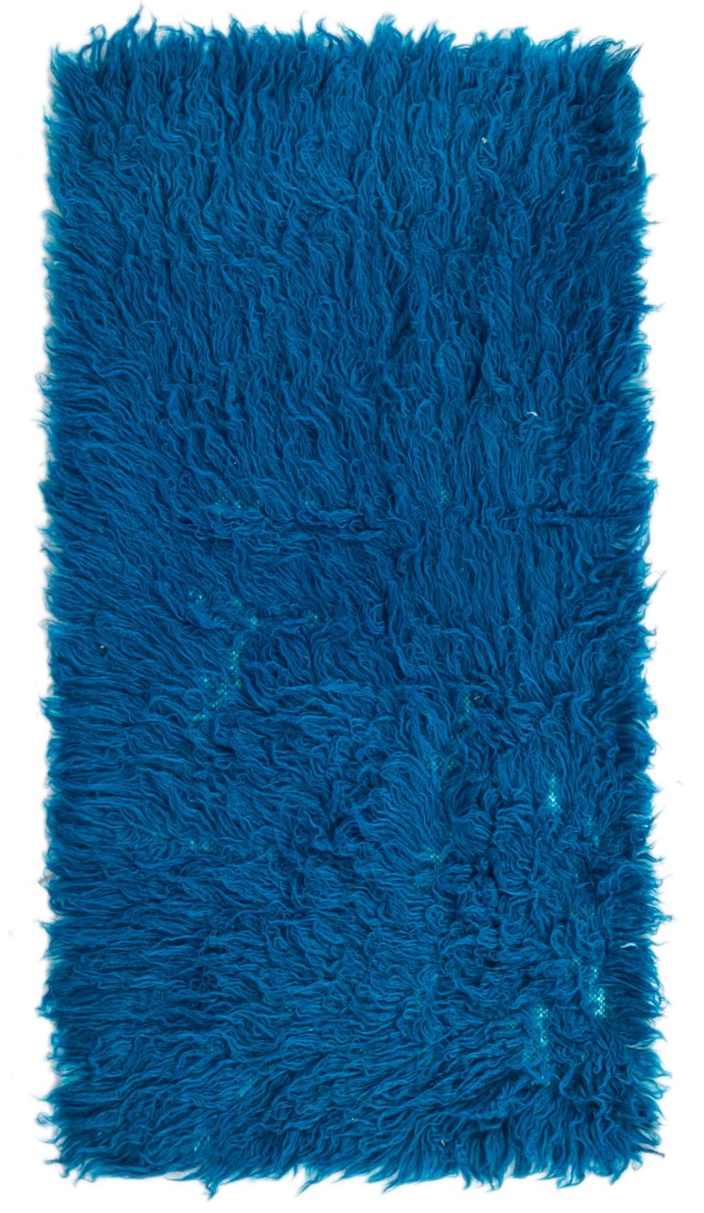 2' x 3' 7 Hand Knotted Moroccan Wool Rug