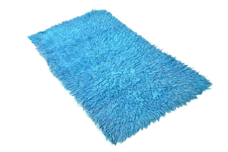 Detail image of 2' 8 x 5' Hand Knotted Moroccan Wool Rug