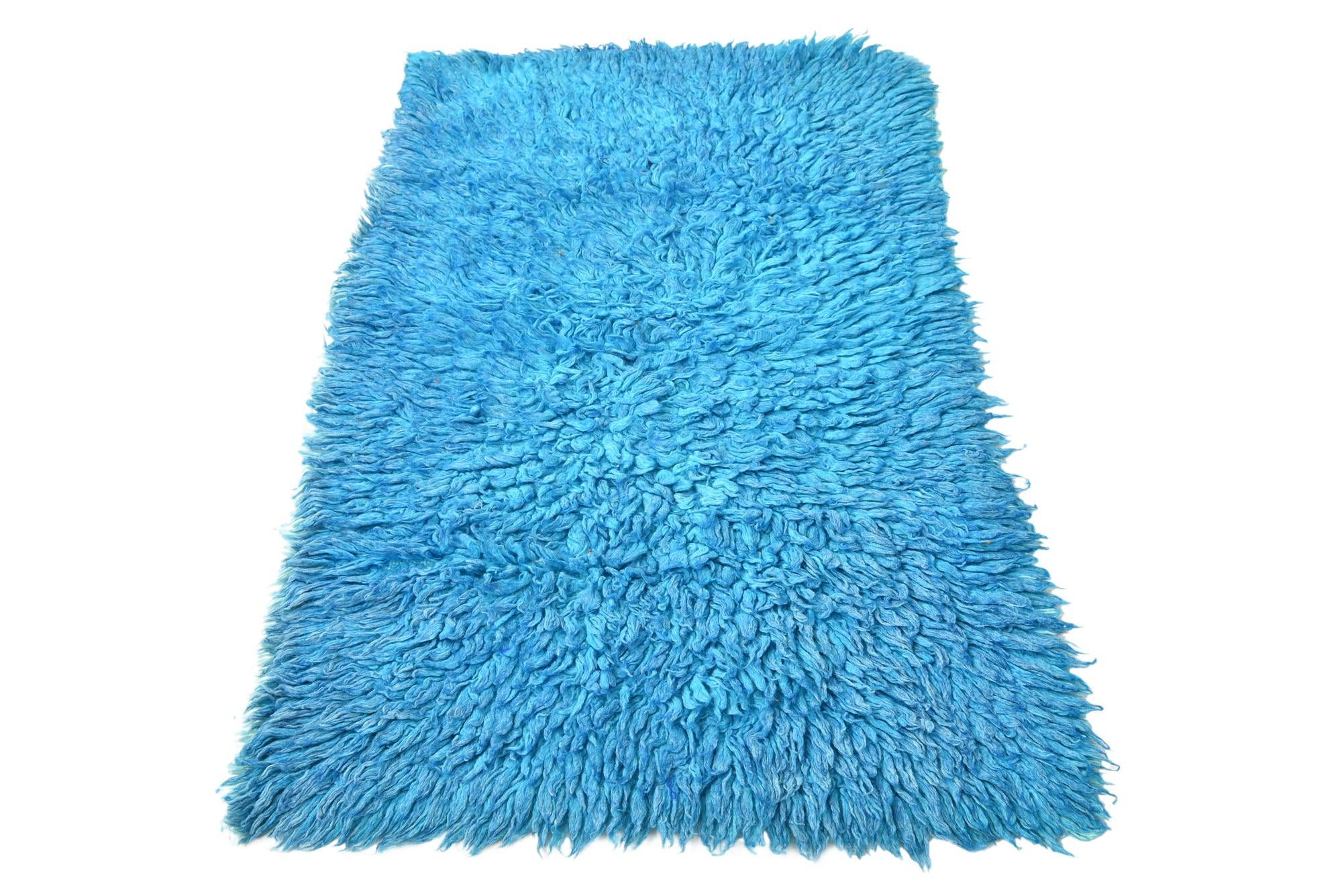 2' 8 x 5' Hand Knotted Moroccan Wool Rug