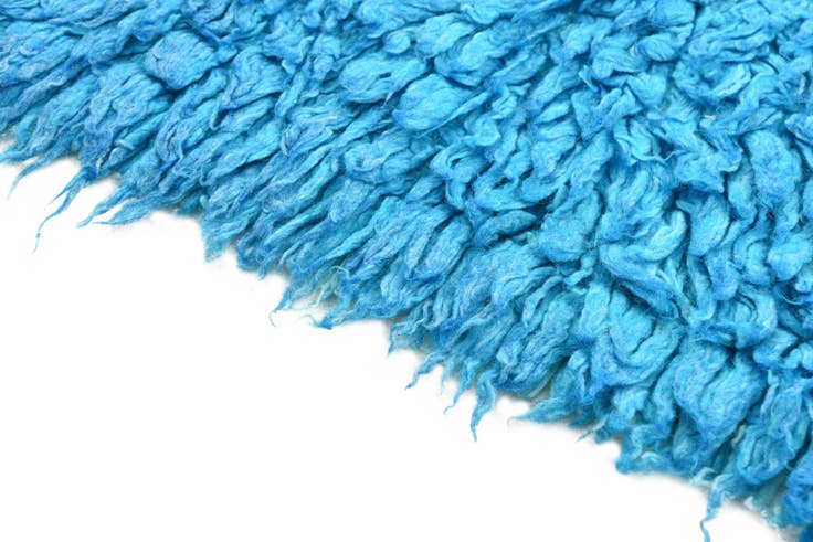 Detail image of 2' 8 x 5' Hand Knotted Moroccan Wool Rug