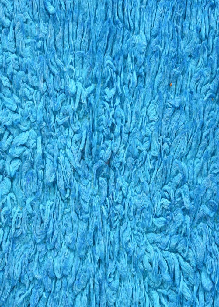 2' 8 x 5' Hand Knotted Moroccan Wool Rug