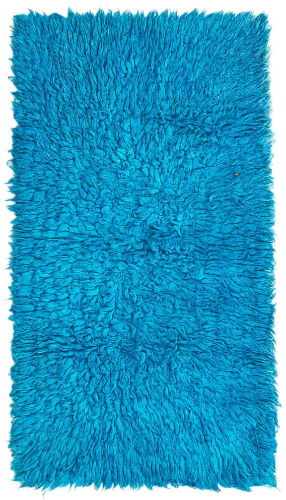2' 8 x 5' Hand Knotted Moroccan Wool Rug