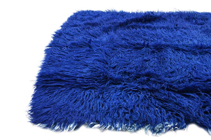 Detail image of 3' x 5' 2 Hand Knotted Moroccan Wool Rug