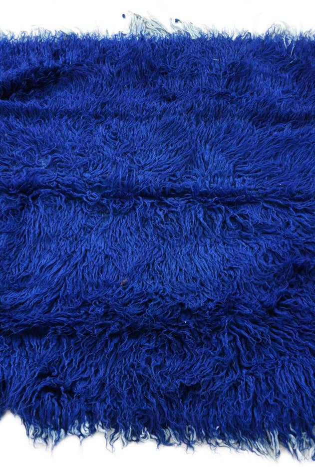 Detail image of 3' x 5' 2 Hand Knotted Moroccan Wool Rug