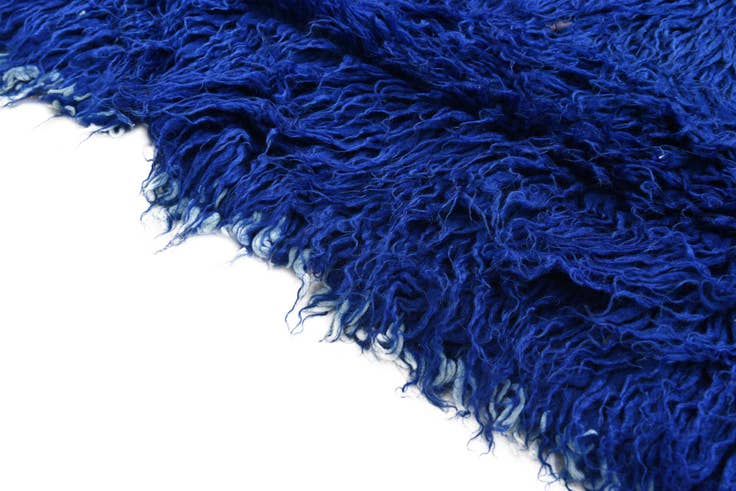 Detail image of 3' x 5' 2 Hand Knotted Moroccan Wool Rug