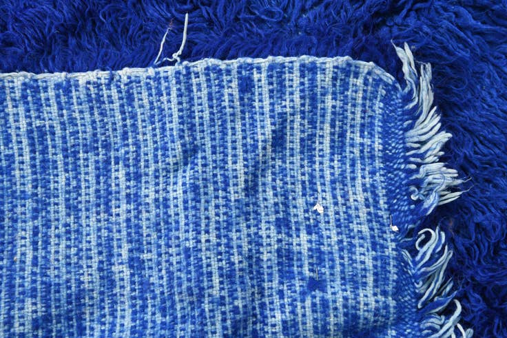 Detail image of 3' x 5' 2 Hand Knotted Moroccan Wool Rug