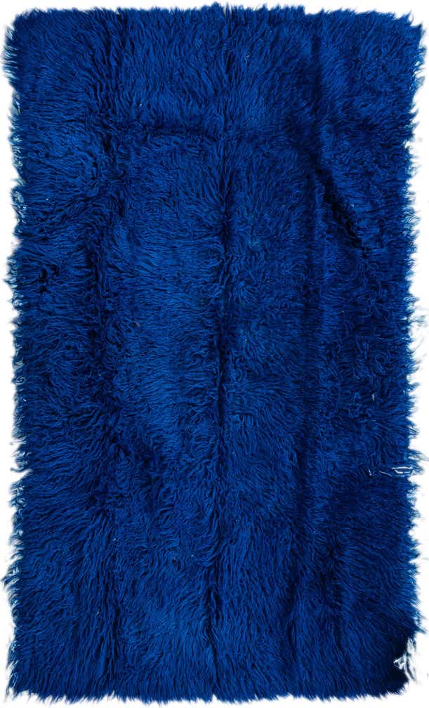 3' x 5' 2 Hand Knotted Moroccan Wool Rug