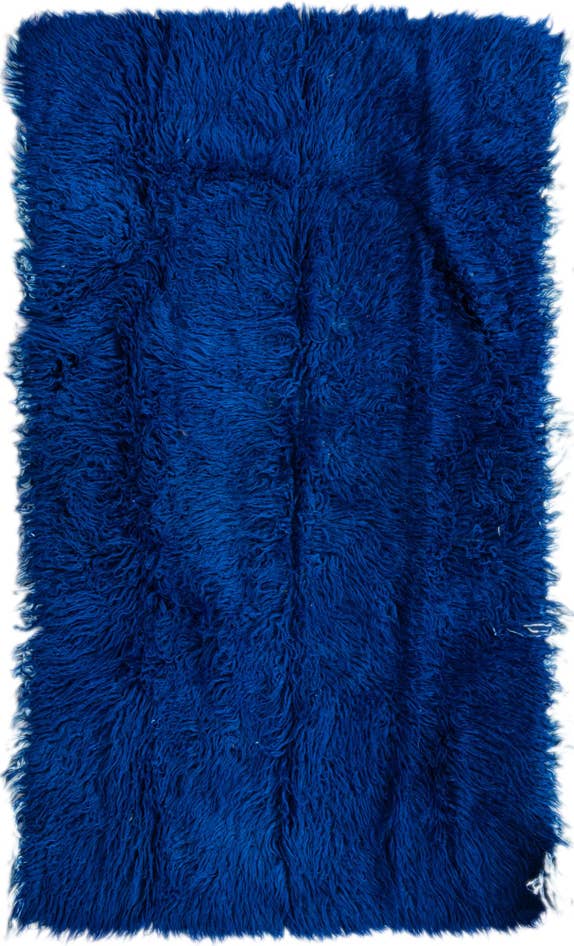 Detail image of 3' x 5' 2 Hand Knotted Moroccan Wool Rug