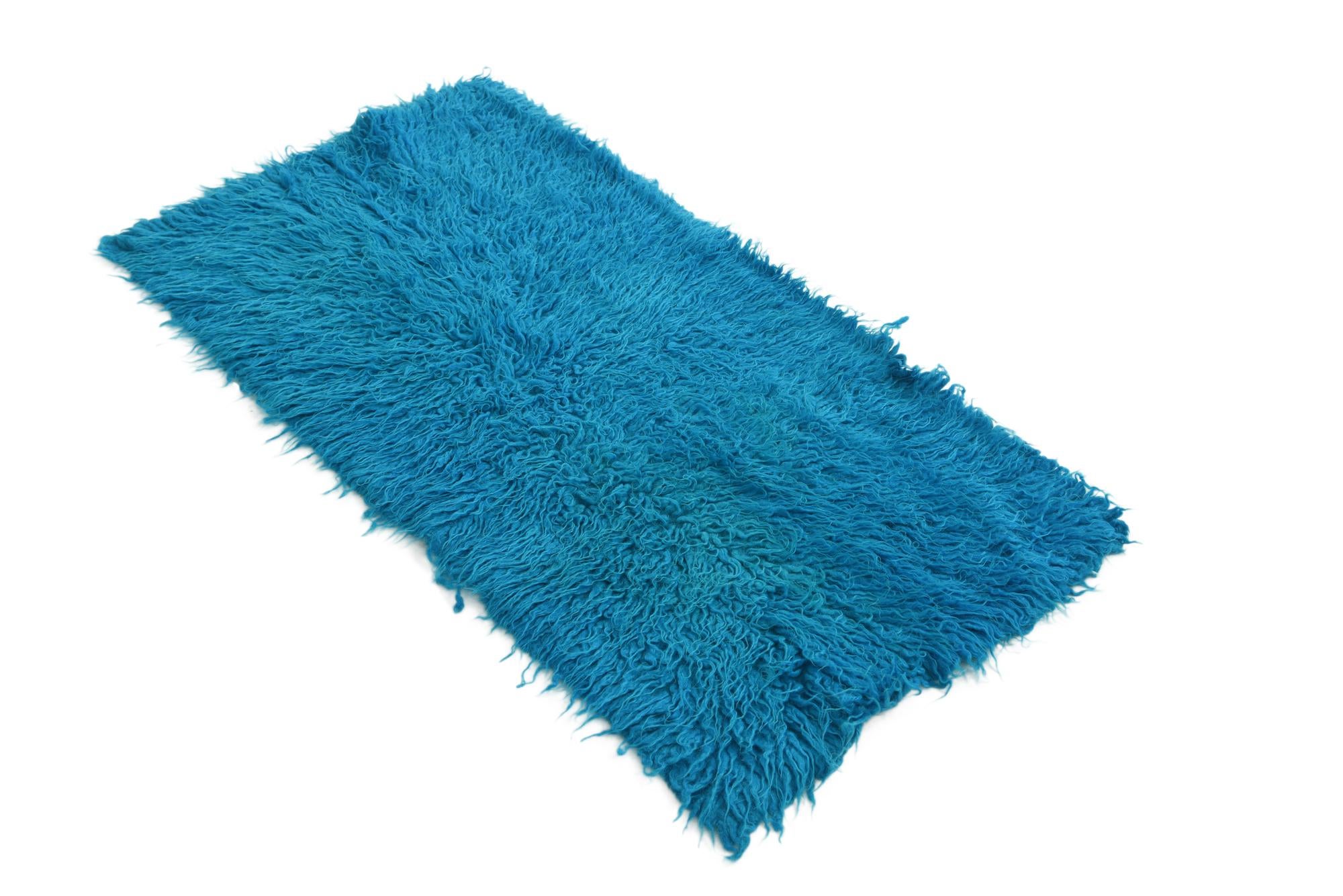 2' 1 x 3' 10 Hand Knotted Moroccan Wool Rug