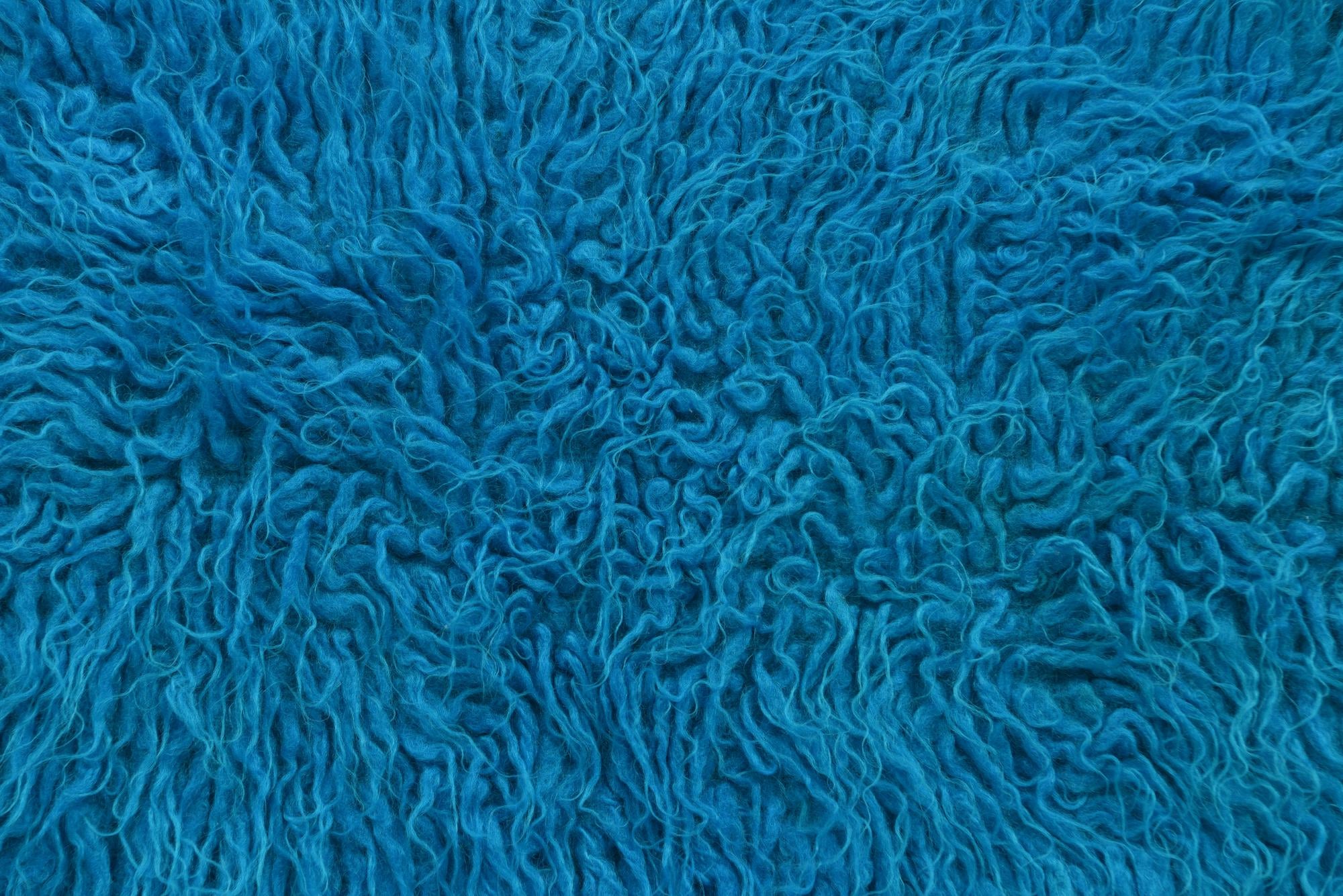 2' 1 x 3' 10 Hand Knotted Moroccan Wool Rug