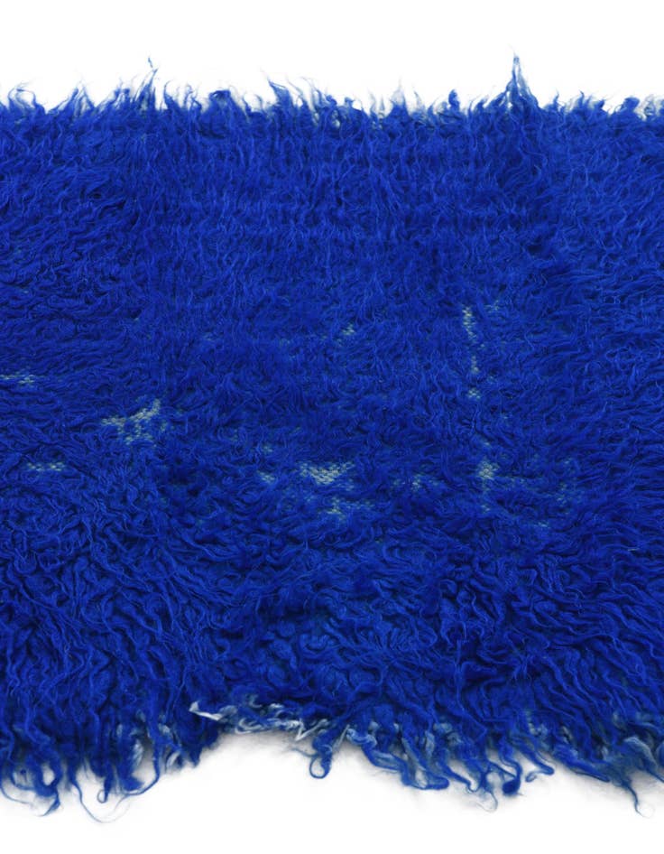 Detail image of 2' x 3' 7 Hand Knotted Moroccan Wool Rug