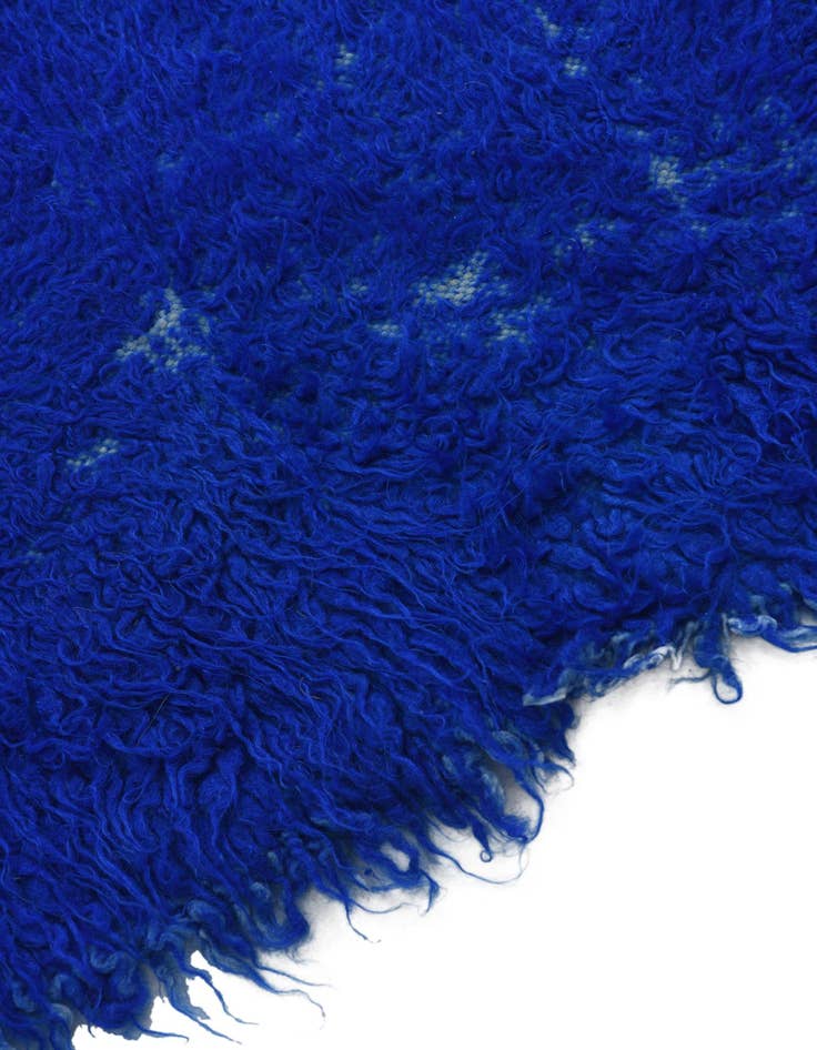 Detail image of 2' x 3' 7 Hand Knotted Moroccan Wool Rug