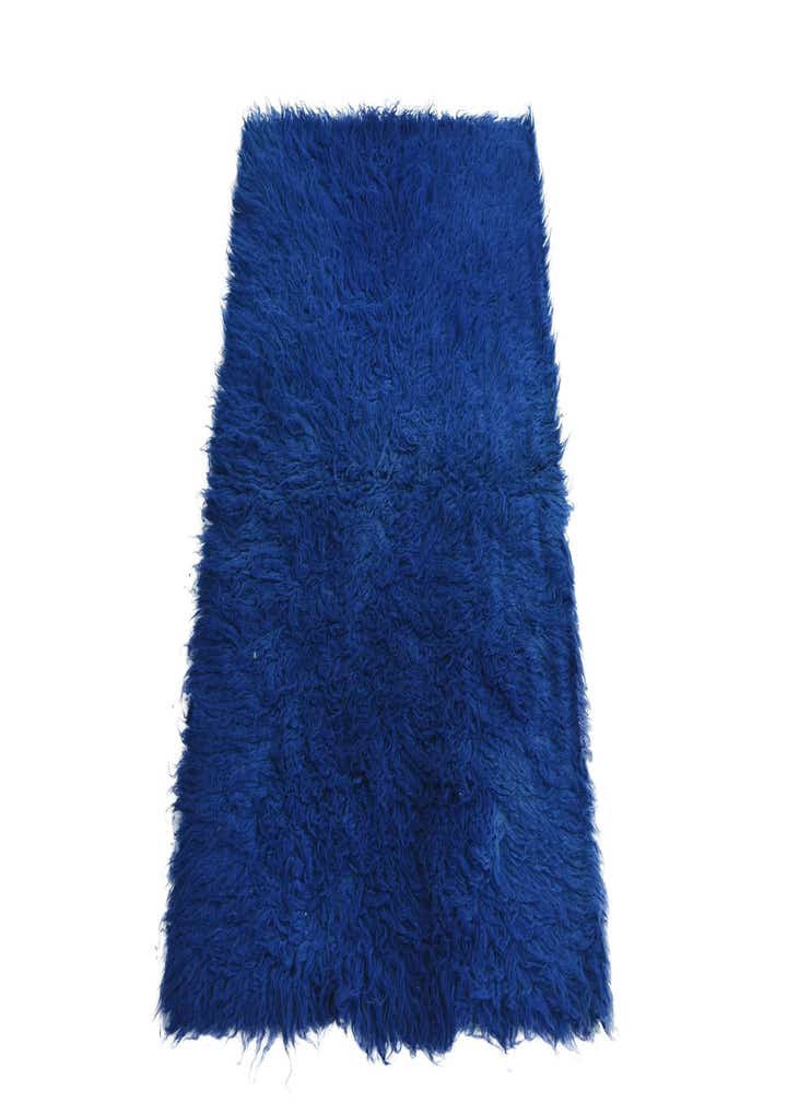 2' 6 x 4' Hand Knotted Moroccan Wool Rug