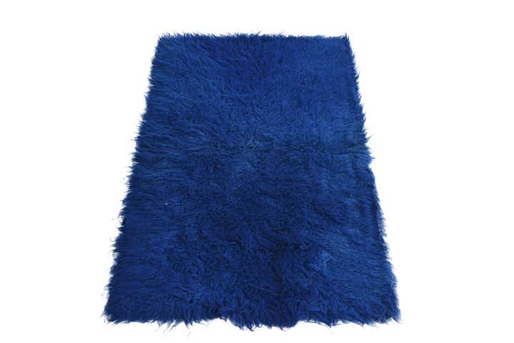 2' 6 x 4' Hand Knotted Moroccan Wool Rug