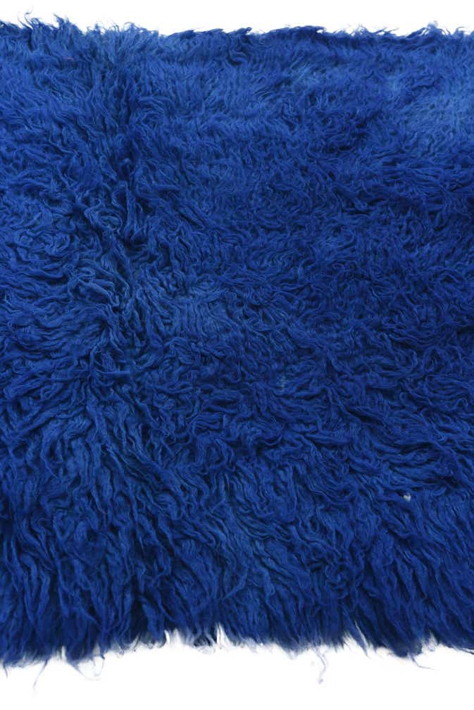 2' 6 x 4' Hand Knotted Moroccan Wool Rug