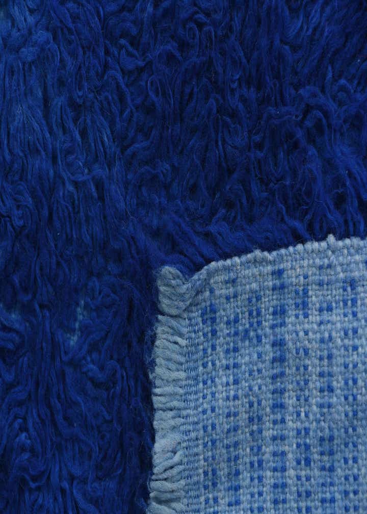 2' 6 x 4' Hand Knotted Moroccan Wool Rug