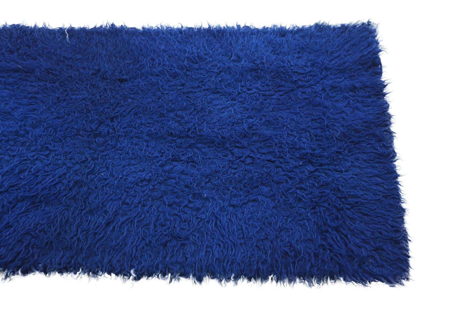 2' 7 x 4' 9 Hand Knotted Moroccan Wool Rug