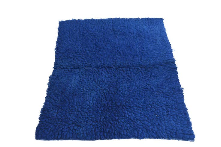 Detail image of 2' 10 x 4' 1 Hand Knotted Moroccan Wool Rug