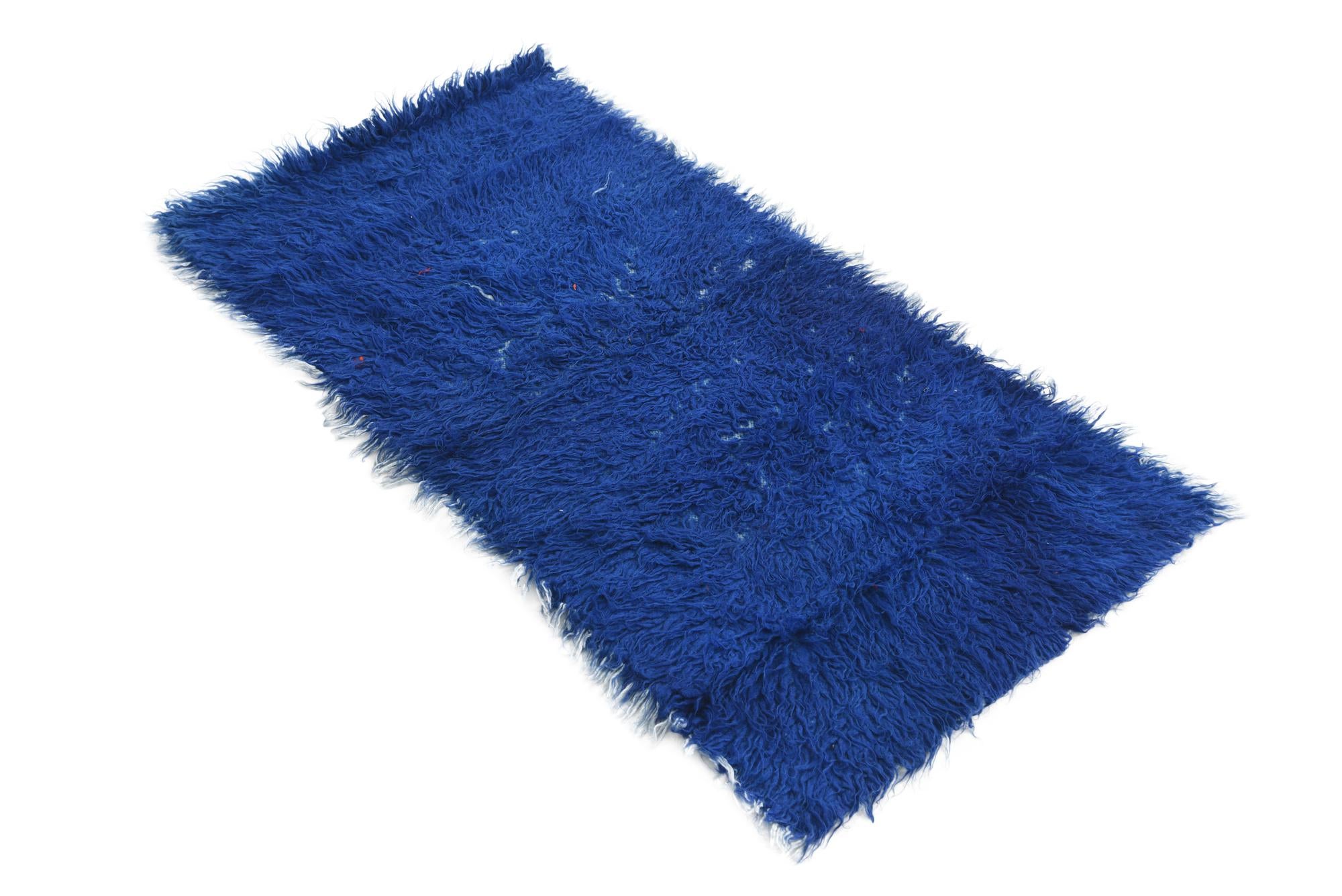 2' 4 x 4' 5 Hand Knotted Moroccan Wool Rug
