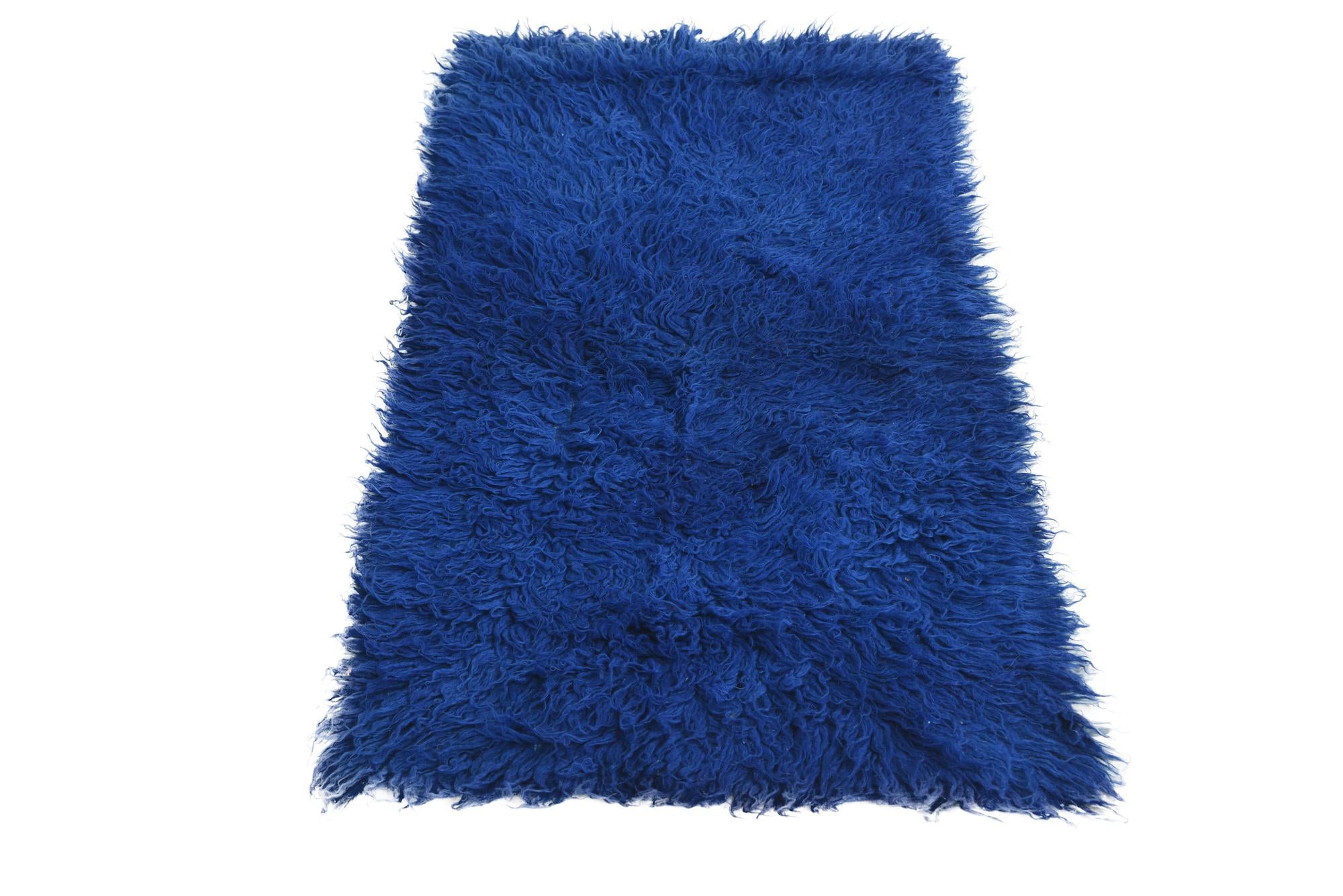 2' 5 x 4' 6 Hand Knotted Moroccan Wool Rug