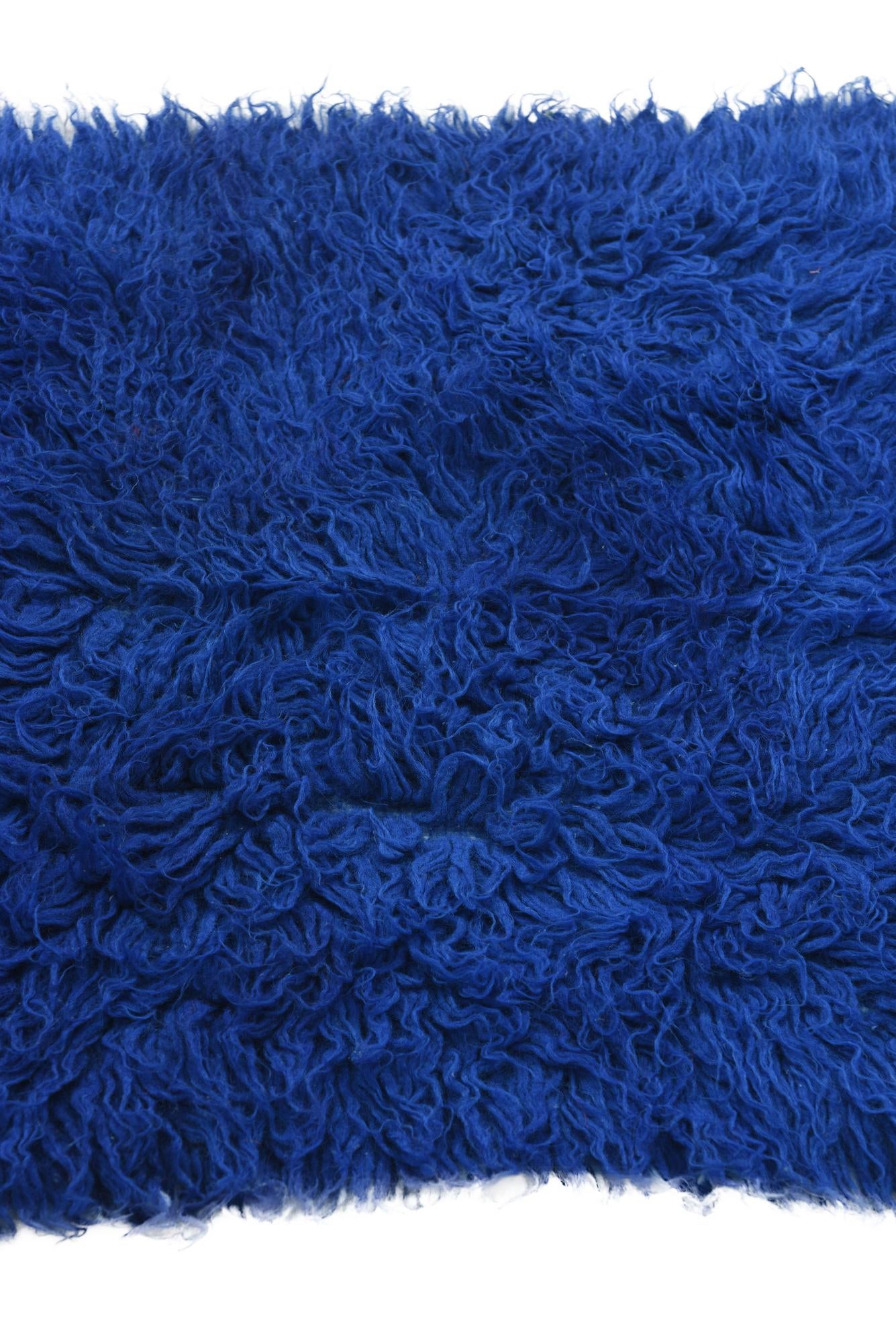 2' 5 x 4' 6 Hand Knotted Moroccan Wool Rug