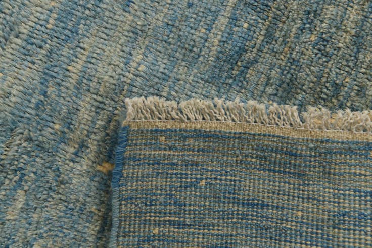 Detail image of 6' 8 x 9' 6 Hand Knotted Moroccan Wool Rug