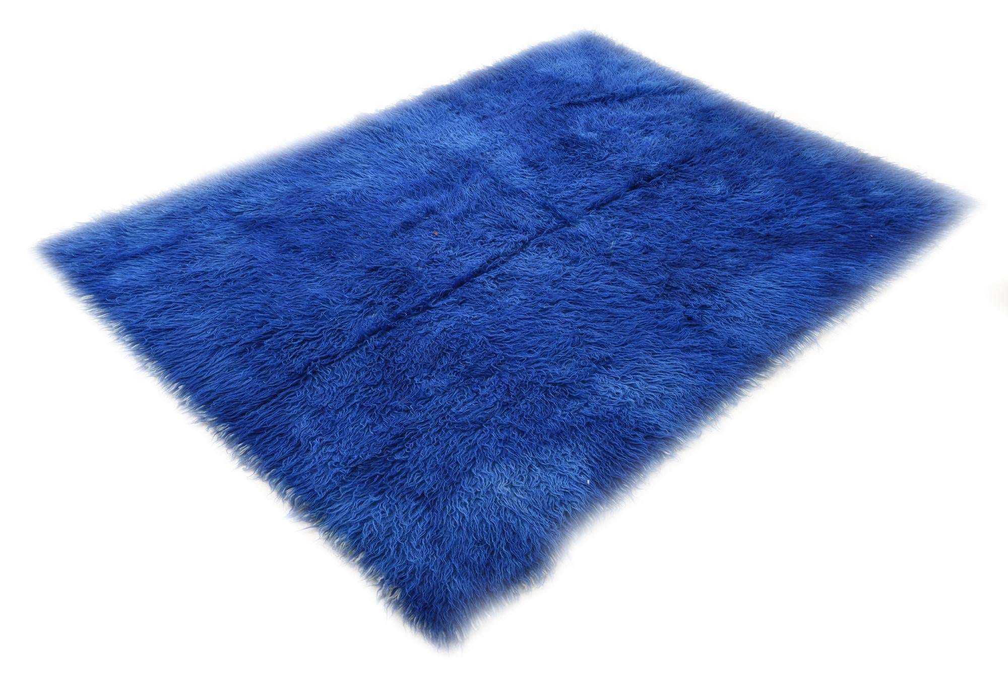 4' 8 x 6' 4 Hand Knotted Moroccan Wool Rug