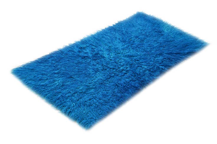 Detail image of 2' 3 x 4' 5 Hand Knotted Moroccan Wool Rug