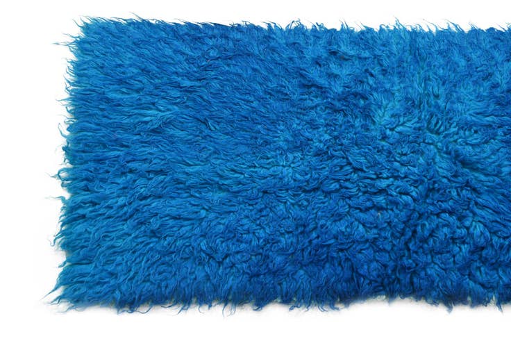Detail image of 2' 3 x 4' 5 Hand Knotted Moroccan Wool Rug