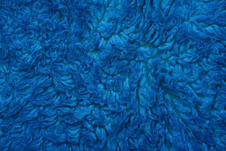 2' 3 x 4' 5 Hand Knotted Moroccan Wool Rug
