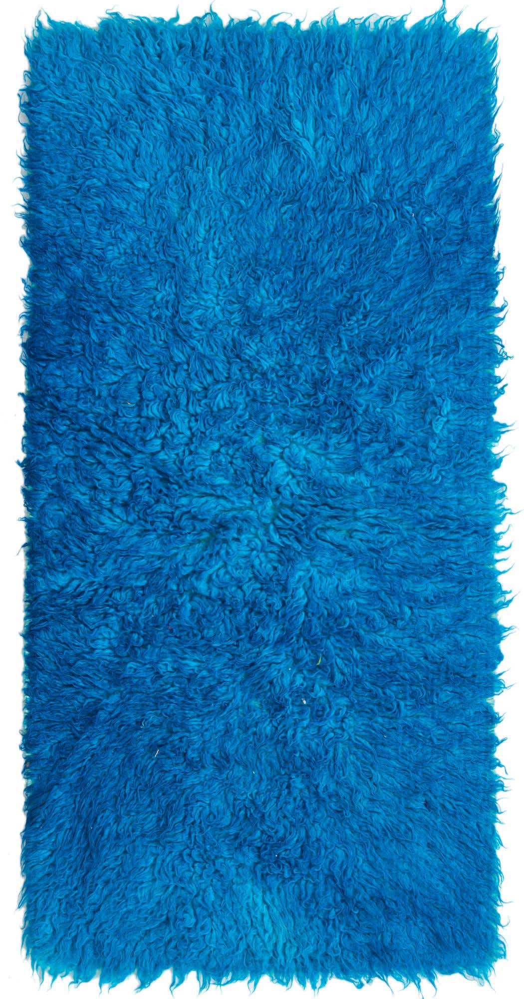 2' 3 x 4' 5 Hand Knotted Moroccan Wool Rug