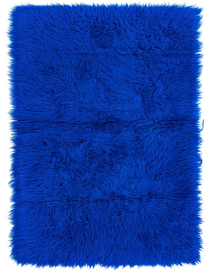 Detail image of 2' 10 x 5' 4 Hand Knotted Moroccan Wool Rug