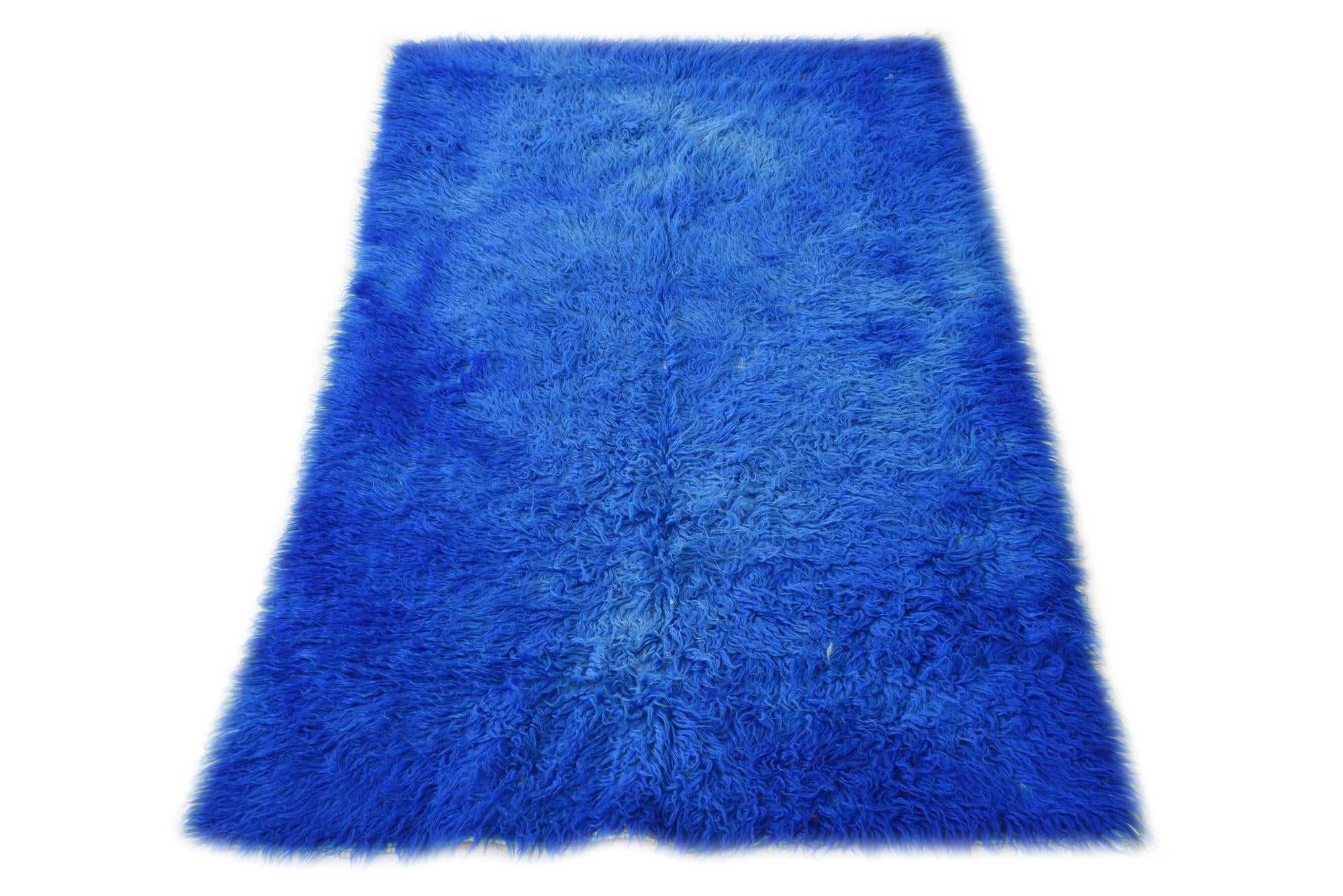 3' x 5' 1 Hand Knotted Moroccan Wool Rug