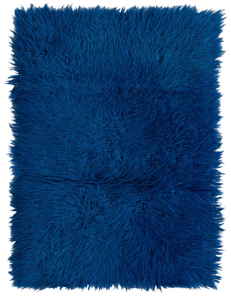 Detail image of 2' 5 x 3' 5 Hand Knotted Moroccan Wool Rug