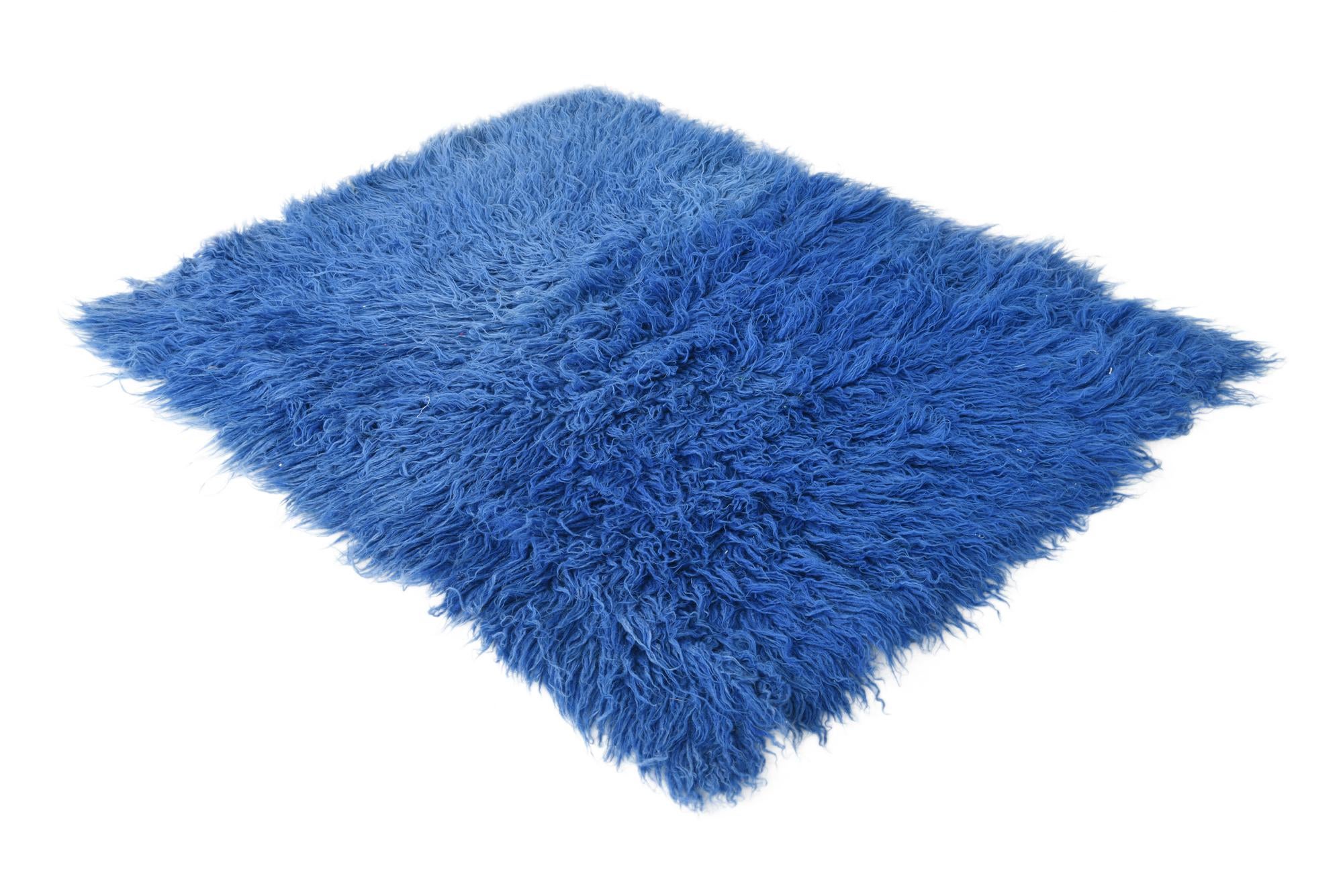 3' 4 x 4' 7 Hand Knotted Moroccan Wool Rug