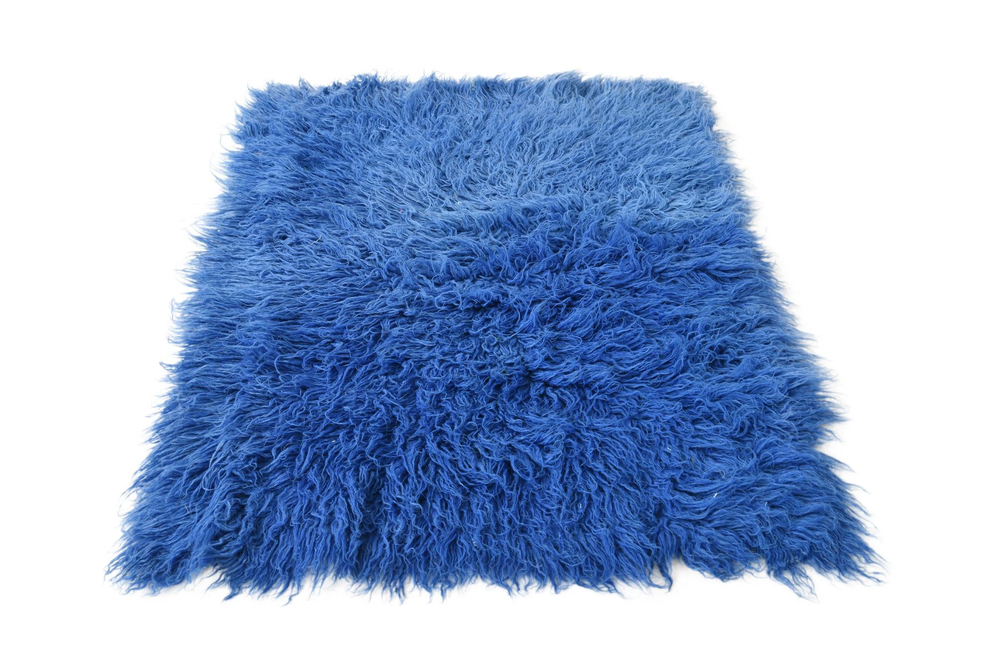 3' 4 x 4' 7 Hand Knotted Moroccan Wool Rug