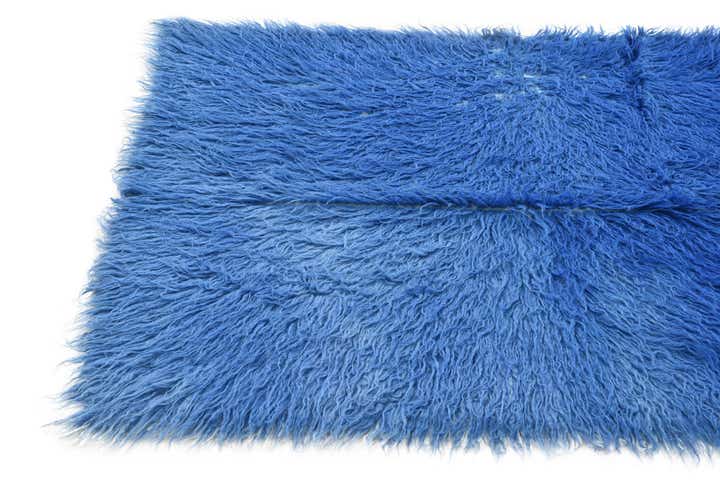 3' 1 x 4' 9 Hand Knotted Moroccan Wool Rug