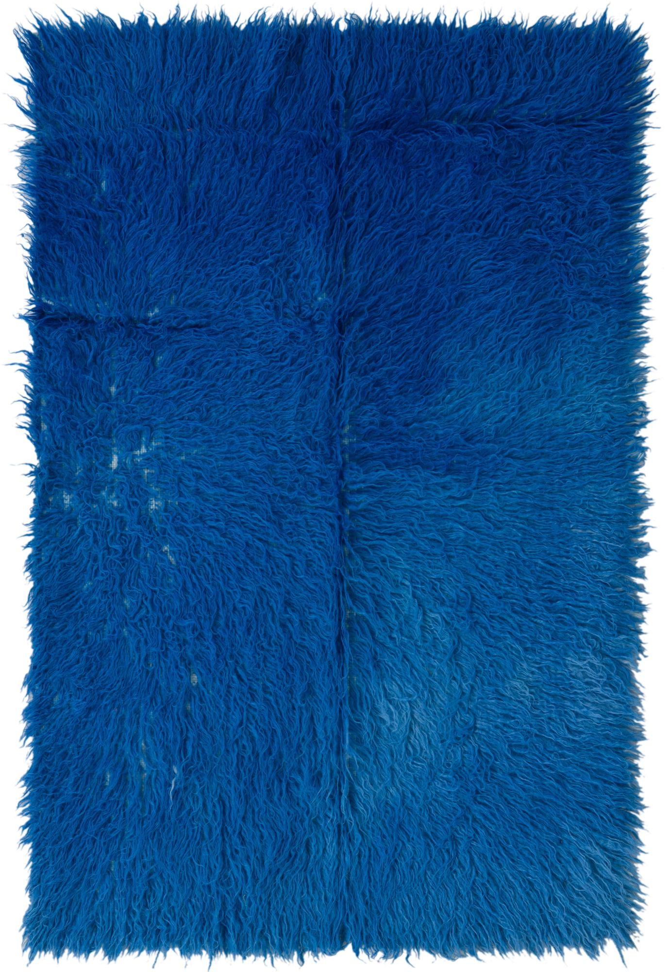 3' 1 x 4' 9 Hand Knotted Moroccan Wool Rug
