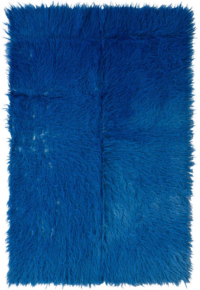 Detail image of 3' 1 x 4' 9 Hand Knotted Moroccan Wool Rug