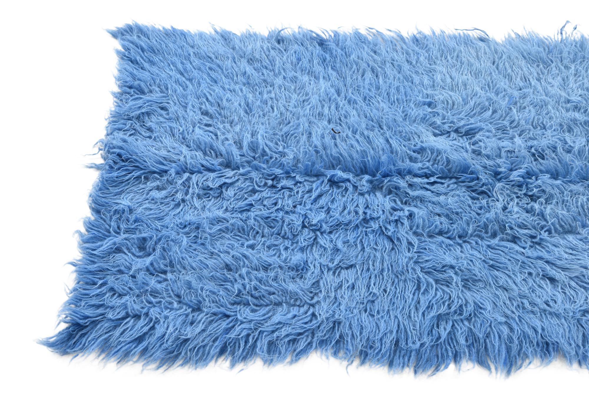 2' 5 x 4' 3 Hand Knotted Moroccan Wool Rug